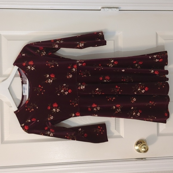 Old Navy Other - Old Navy L/S velveteen texture size L 10/12
